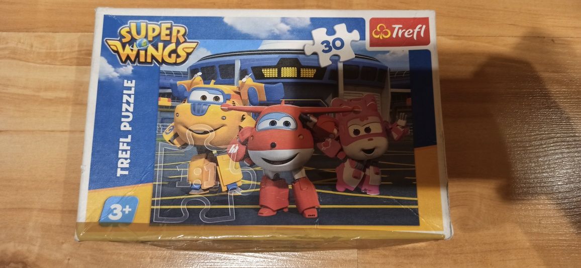 Puzzle SuperWings ZygZak MCQueen Auta