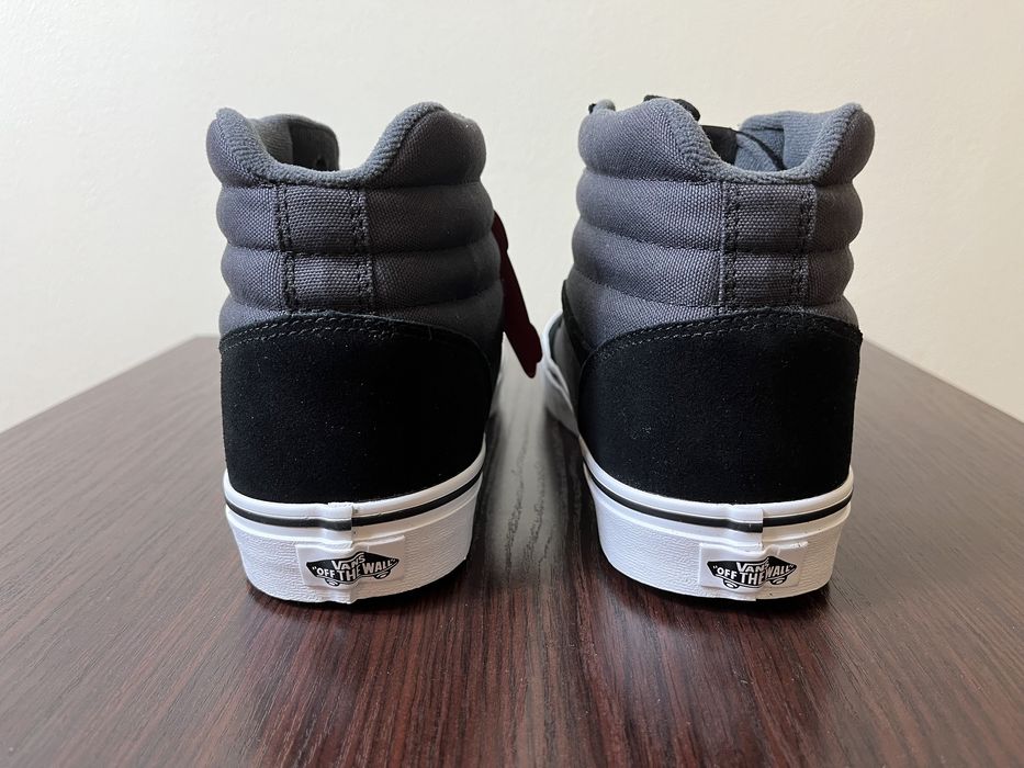 Vans Ward Hi/szaro-czarne/rozmiar 44,5