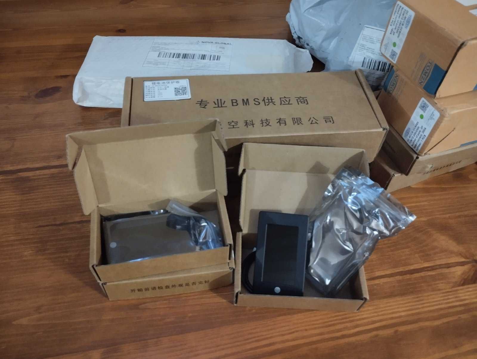 BMS  Jikong JK PB2a16s15p Інверторна БМС,150А 200А,екран 3,2,