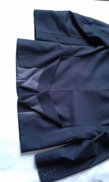 Garnitur ślubny czarny 170/92/78 New Man Style