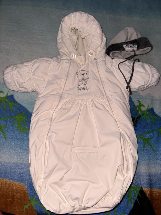 Кобінезон - конверт зимовий дитячий Lenne для новонароджених, 62 р.