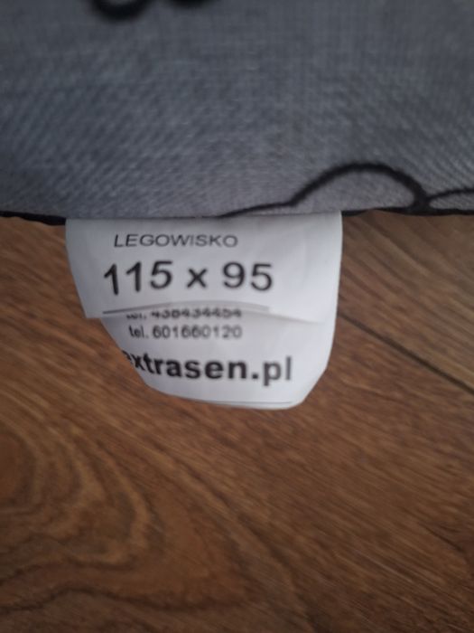 Legowisko duze szare