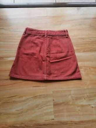 spódnica jeans roz. 22 Bershka, rudy brąz
