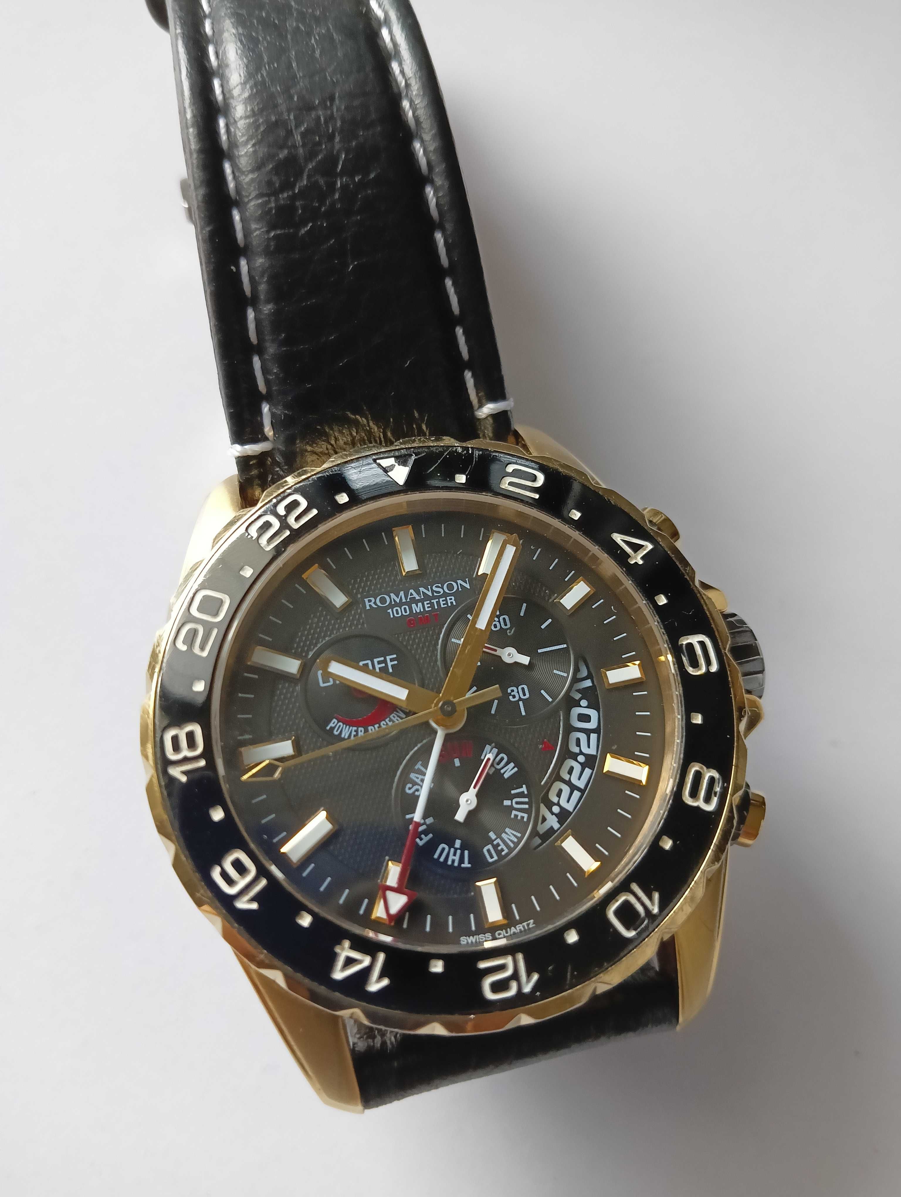 ROMANSON GMT alarm Swiss