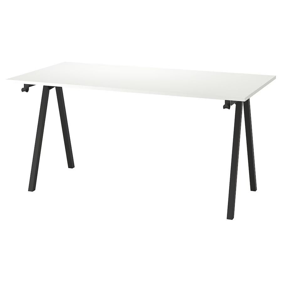 Biurko IKEA TROTTEN 160x80 cm • Jak nowe • Łódź