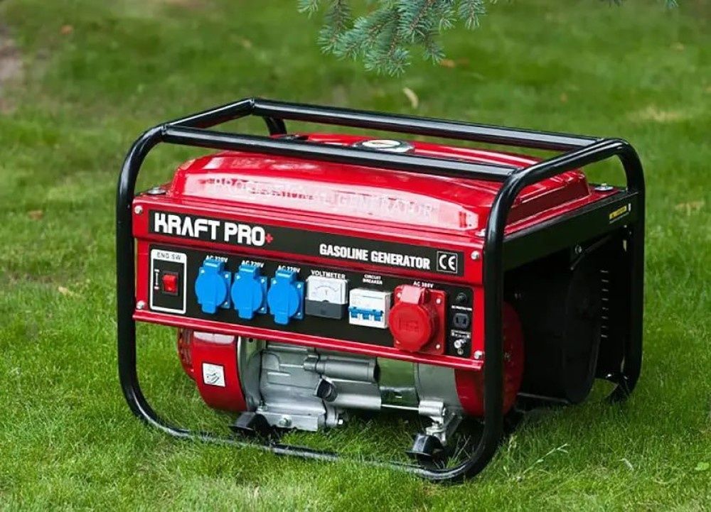 Генератор Kraft Pro+ KP8500W на 4,5 кВт, бензиновый генератор