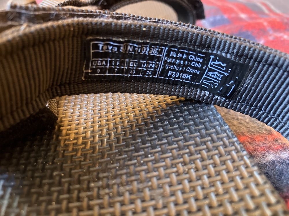 Босоніжки / сандалі Teva universal canvas 40 розмір, 26см
