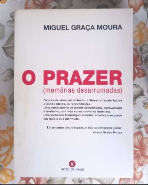 livro biográfico: O PRAZER (memórias desarrumadas)