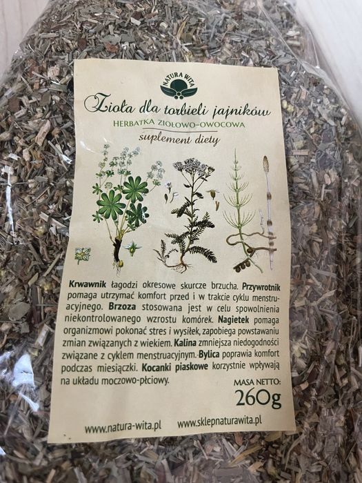 Zioła dla kobiet - na torbiel jajników