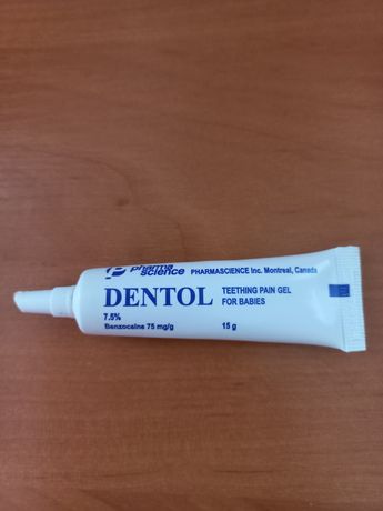Гель для первых зубиков Dentol бесплатно