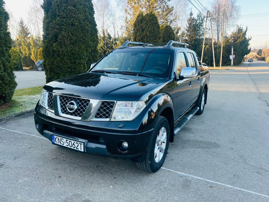Navara D402.5TDI/PickUp/4x4Reduktor/1Wlasciciel/3,5THak/Zabudowa/Klima