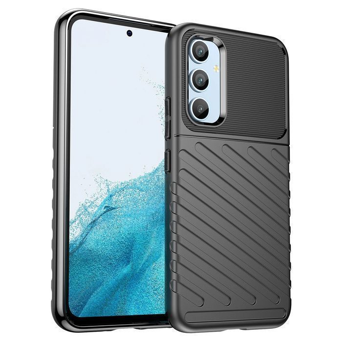 Thunder Case etui do Samsung Galaxy A54 5G silikonowy pokrowiec czarny