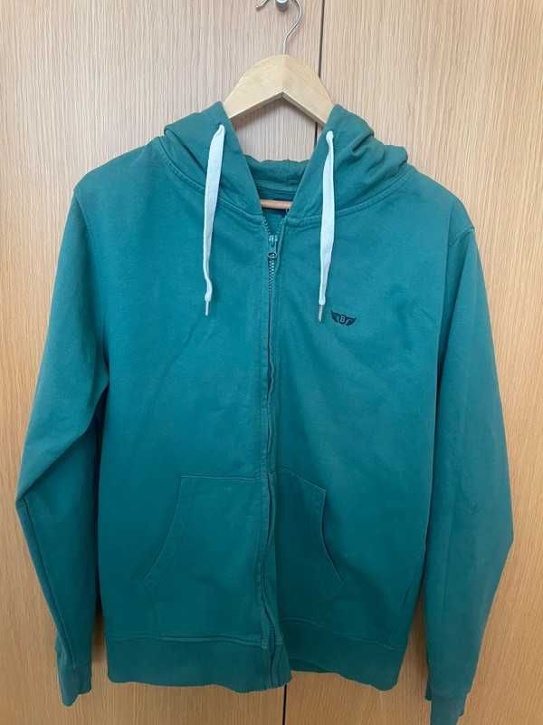 Casaco Hoodie com carapuço Mr Blue Verde