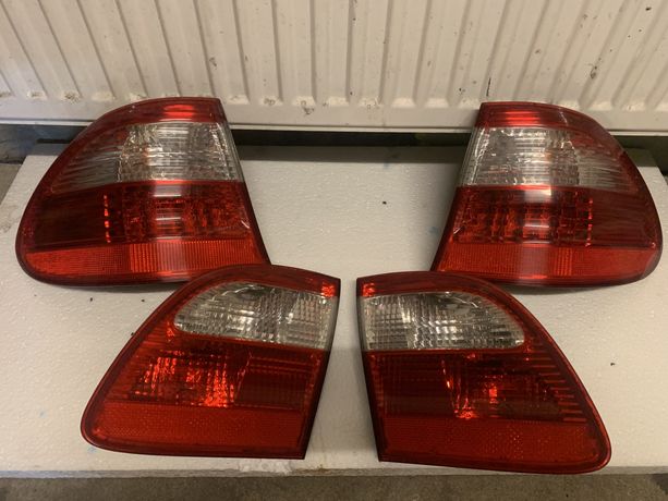 Mercedes w211 kombi lampy tył led avantgarde