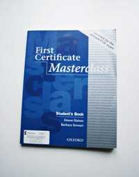 "First Certificate. Masterclass" Student's Book wyd. Oxford 2008 nowa