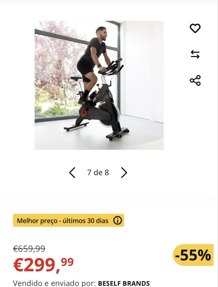Bicicleta estatica