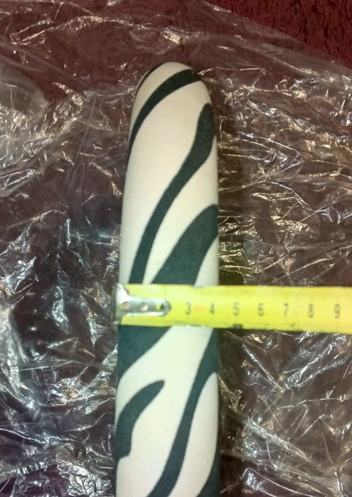 Продам чехол/оплётку на руль 37-38см. (зебра)