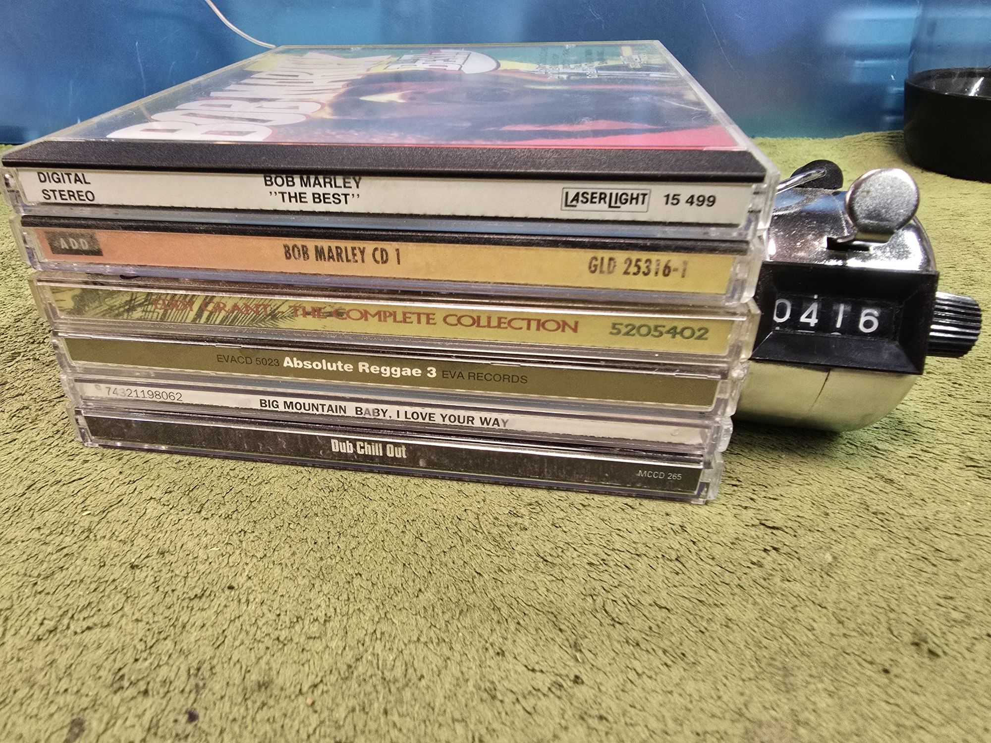 7 płyt CD różni wykonawcy, reggae.