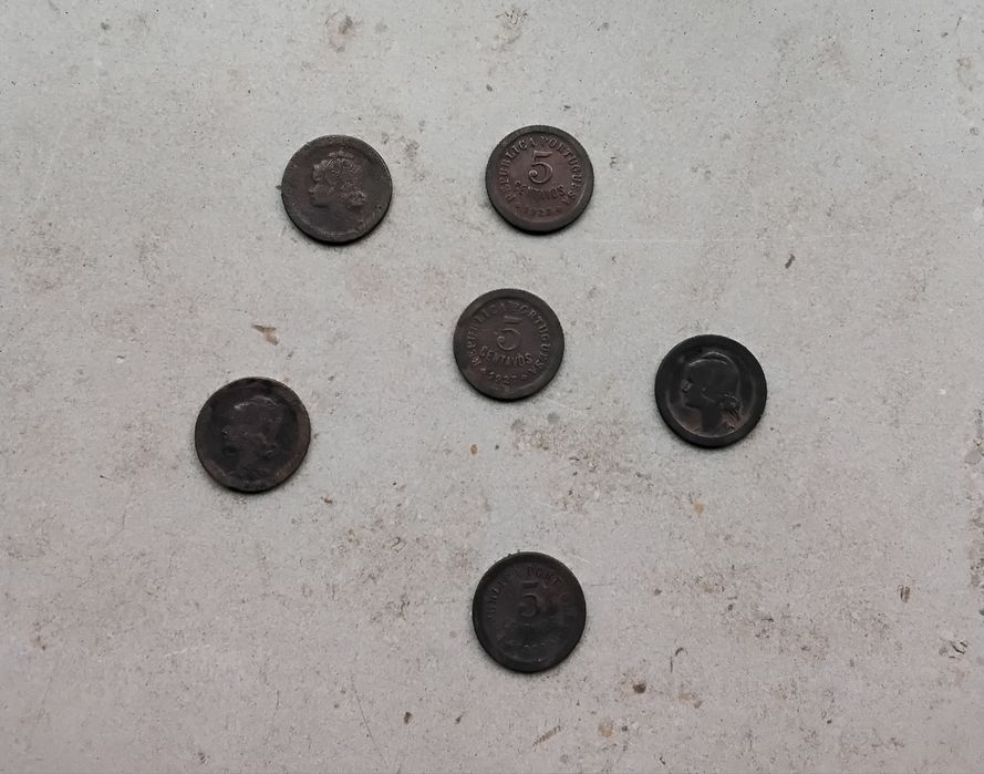 Moedas de 5 Centavos