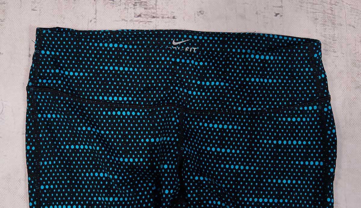 NIKE DRI-FIT _ Legginsy Termo 3/4 _ M _ Women _ 86% Poliester