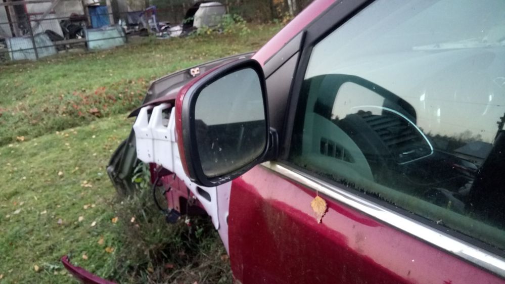 dodge chrysler grand voyager 2015 lusterko drzwi silnik skrzynia felgi