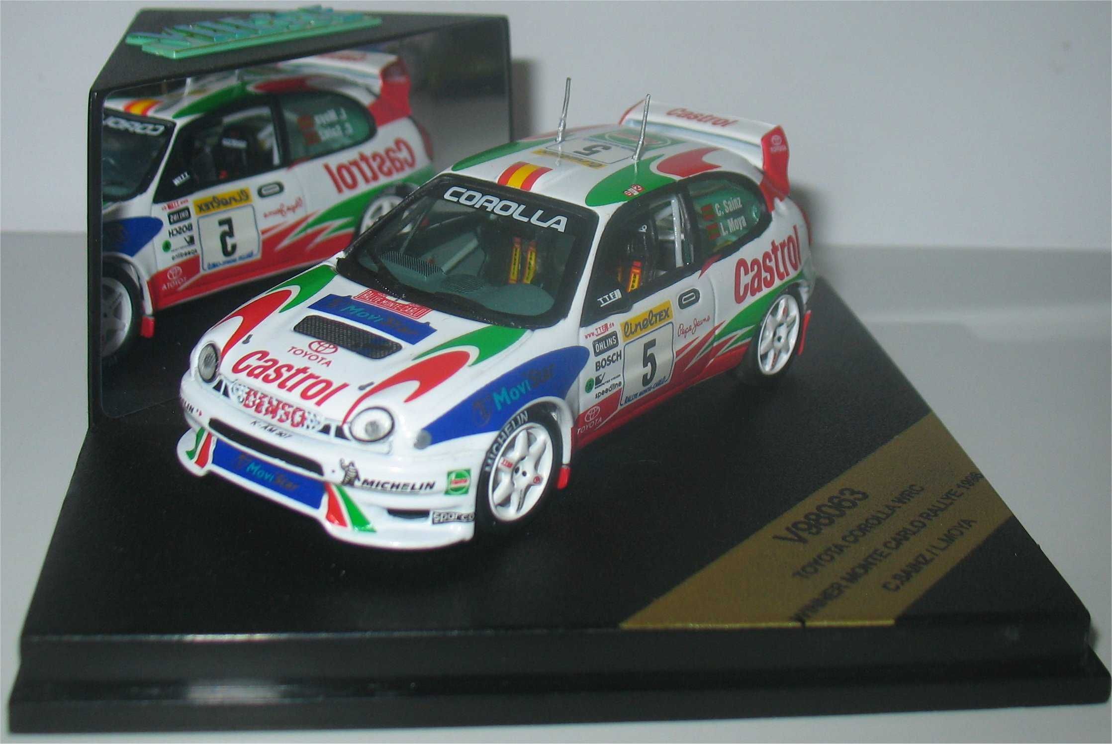 Toyota Corolla WRC - Vencedor Rally Monte Carlo 1998 - Carlos Sainz