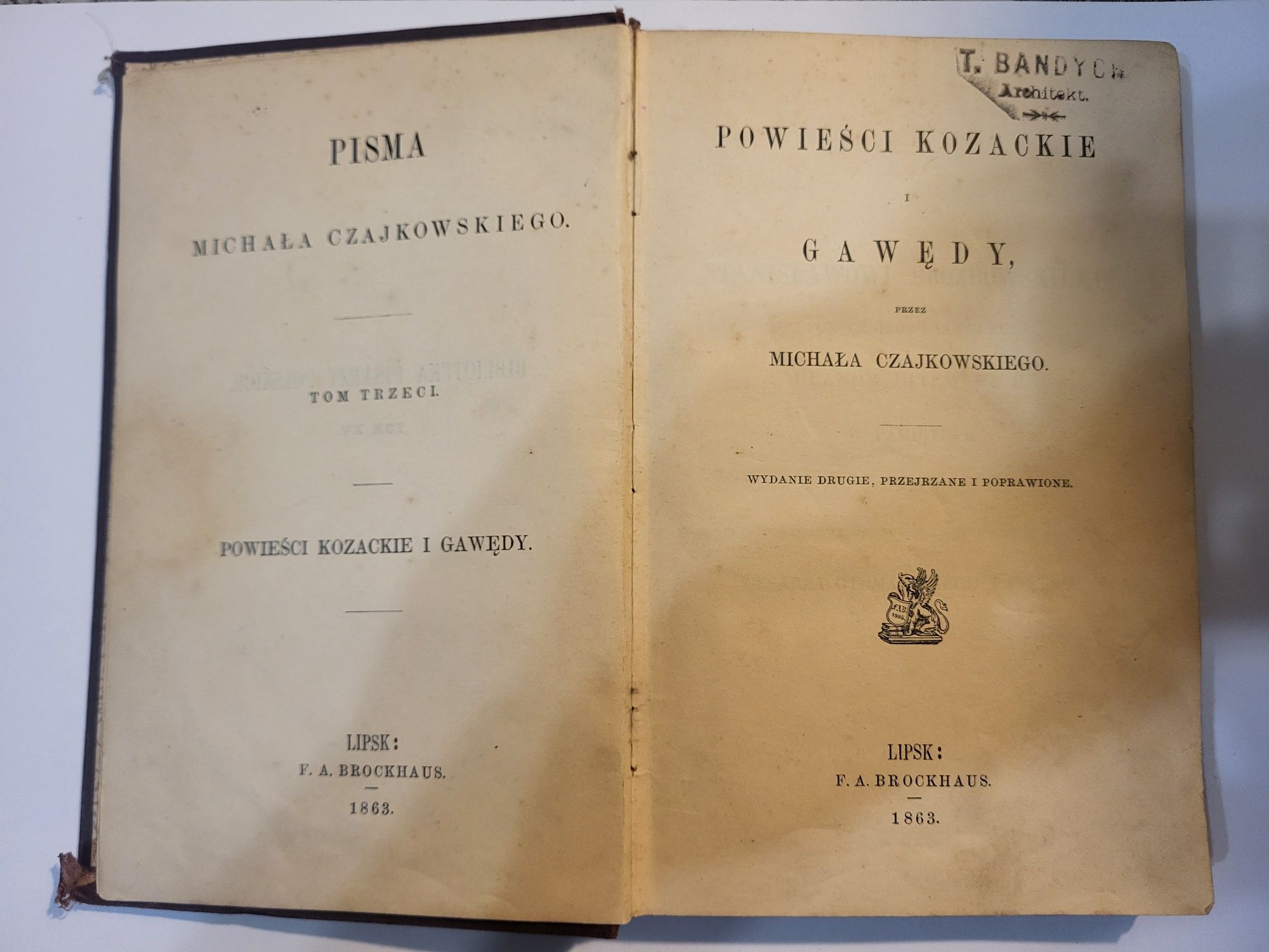 Powieści kozackie i gawędy – Michał Czajkowski, 1863
