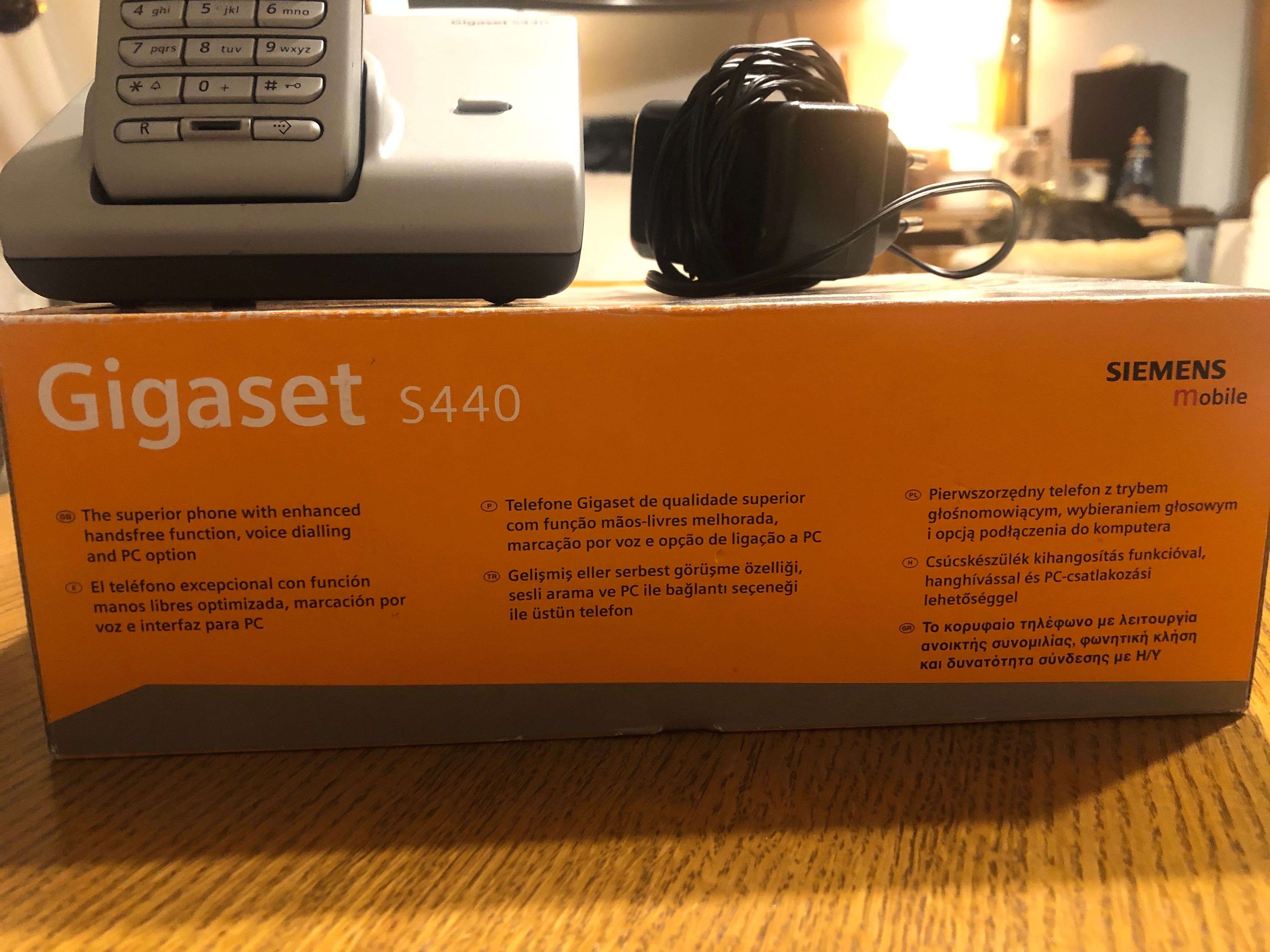 Telefon bezprzewodowy Siemens Gigaset S 440