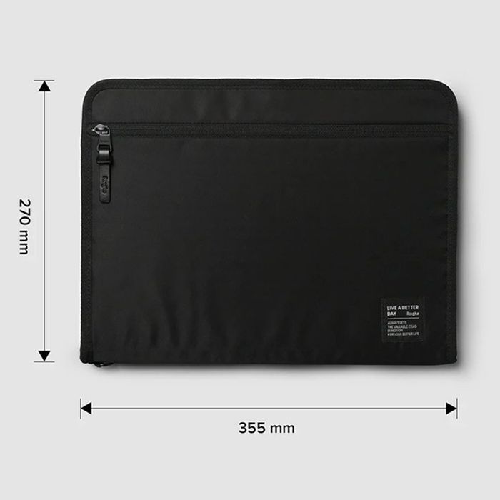 Etui Uniwersalne Ringke Smart Zip Pouch do Laptopa/Tableta 13'' Beżowy