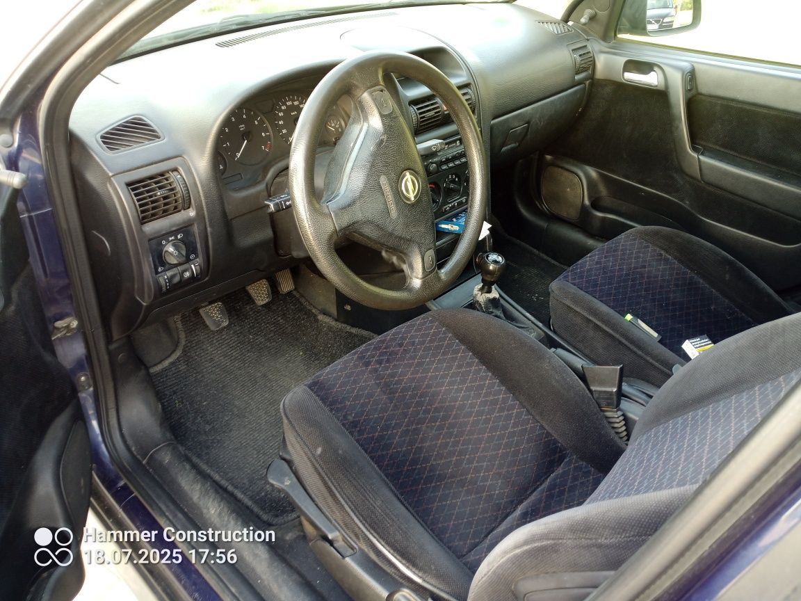 Opel Astra G 1999r 1,6 Ben 101 km