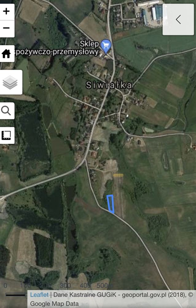 Działka Siwiałka 1877m