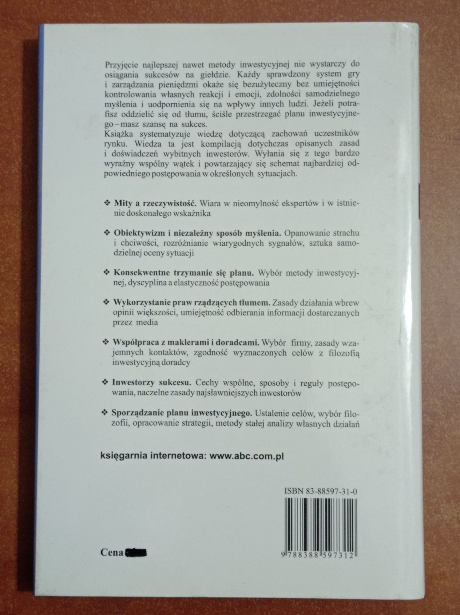 Przewodnik po pakiecie R Psychologia inwestowania Martin J. Pring