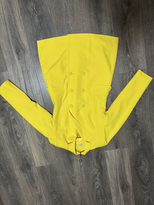 Платье піджак жовтий ( дуже яскравий)