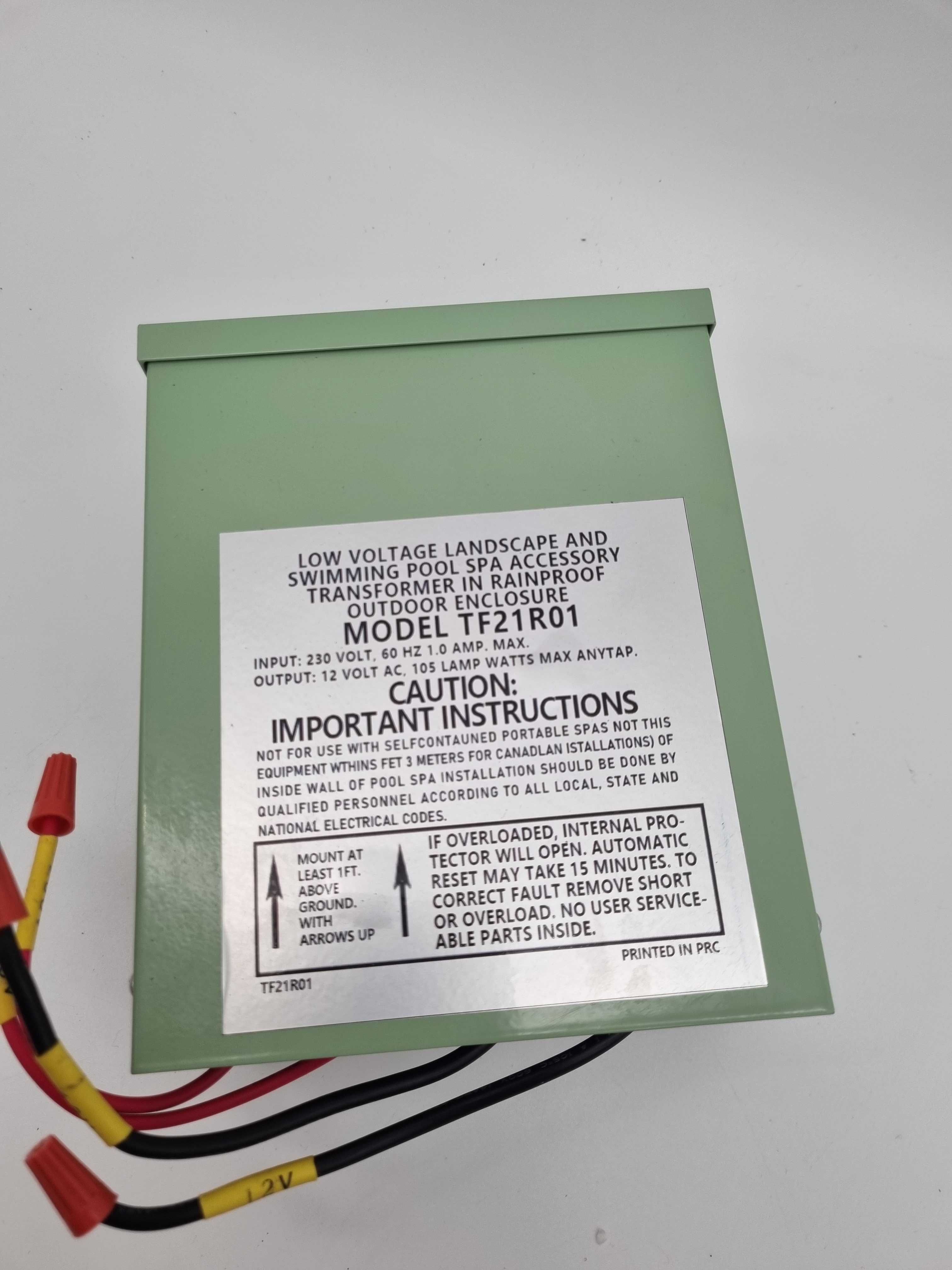 Zewnętrzny transformator toroidalny 230v-12v