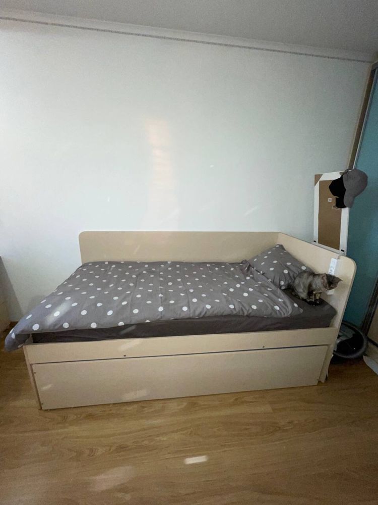 Ліжко двоспальне (висувне)  для підлітків, дітей та дорослих.