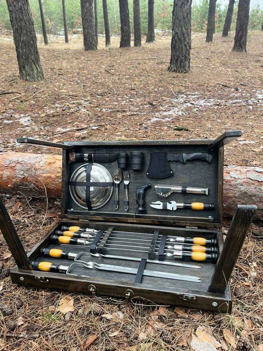 Набір Шампурів.Подарунок чоловікові,другу,колегі.Від виробника