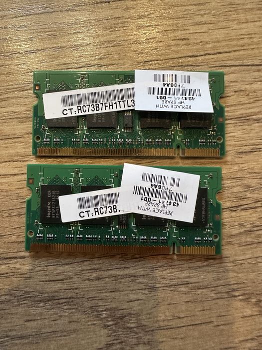 Hynix 512mb 2rx16 pc2-5300s-555-12