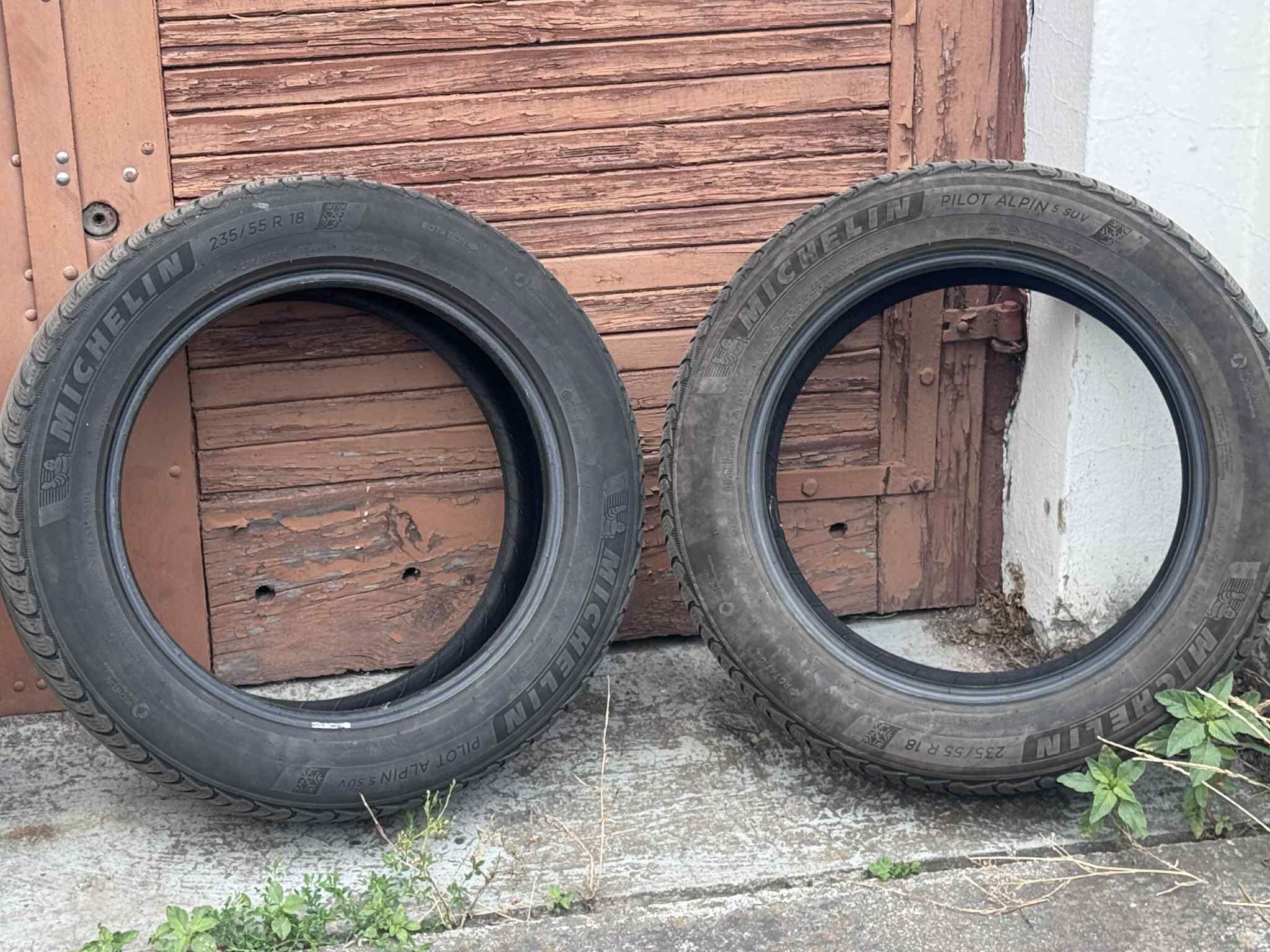 Komplet Opon Zimowych Michelin 235/55/18 Super Stan