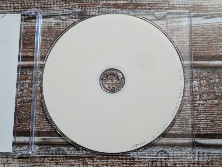 Диски Blu-Ray Victor  BD-RE DL 50GB SERL 2 Layer, Slim Case, Japan
