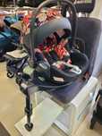 Cybex Cloud Z I-Size Spring Blossom Dark z baza 360 Mega Stan!