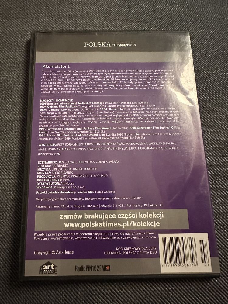 Akumulator 1 - film DVD.