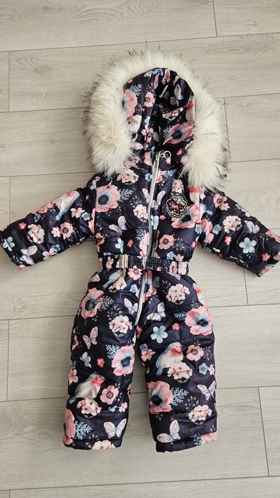 Комбінезон зимовий на дівчинку 86-98