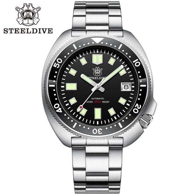 NOWY zegarek nurkowy Steeldive, diver, żółw, Seiko NH35, 200m willard