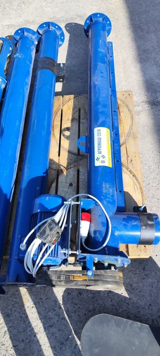 Шнек вигружний 8м з ситом