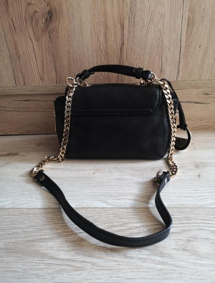 Брендовая, кожаная сумка  Versace Collection Pebbled Leather,оригинал
