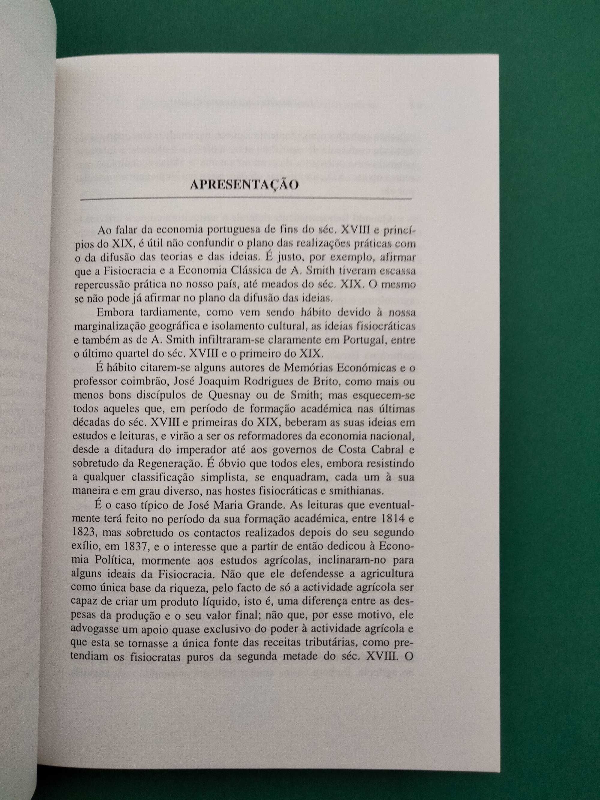 José Maria Grande, Figura Nacional do Liberalismo - J. M. dos S. Conde