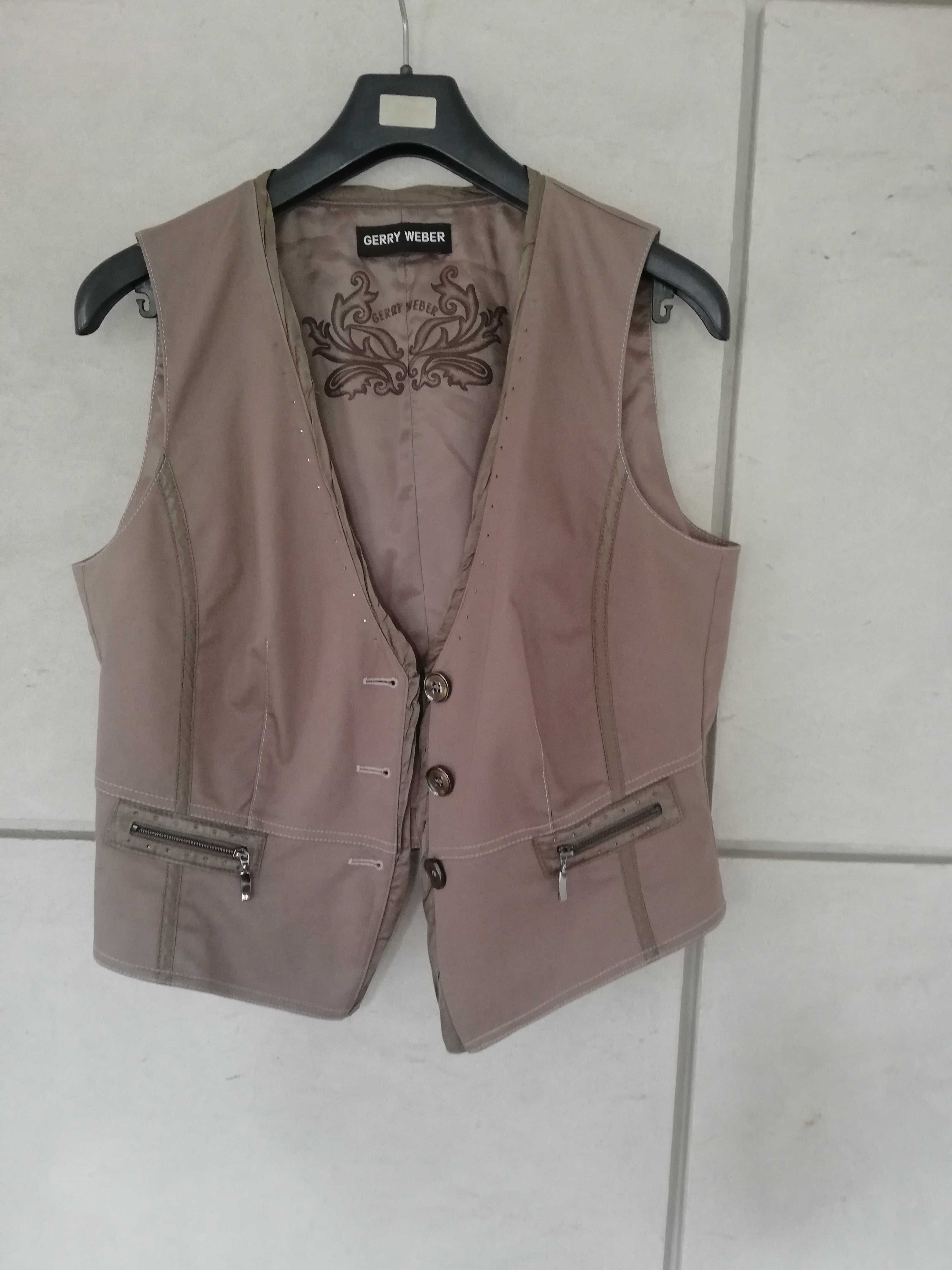 Gerry Weber brązowa kamizelka r. 42