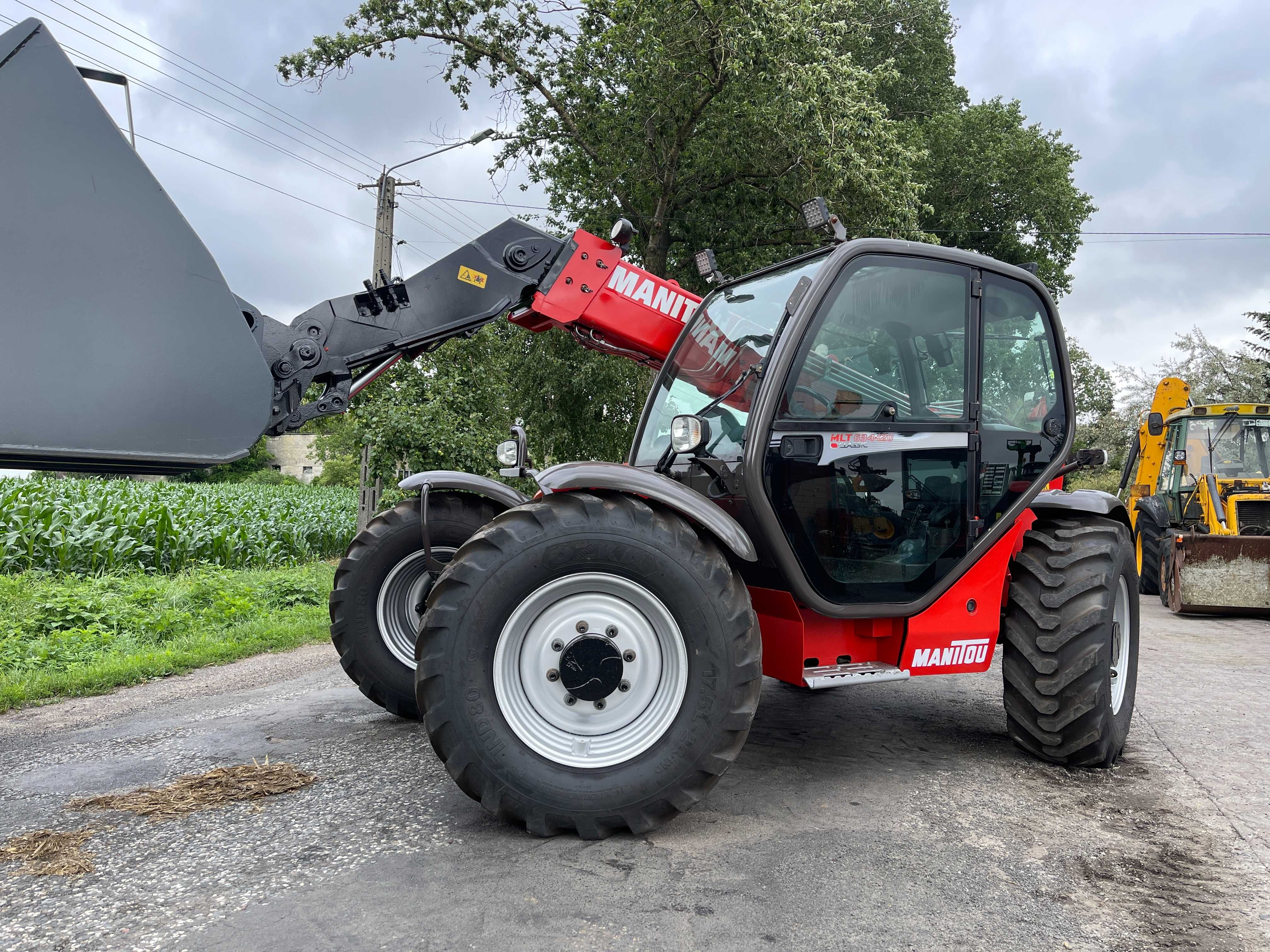 Ładowarka teleskopowa Manitou MLT 634 LSU*2013 ROK*Nowe opony*Piękna!