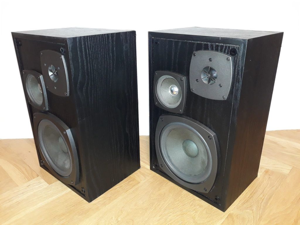 Kolumny Telesound 3 drożne 8ohm bas 20cm closed Dobre brzmienie monito