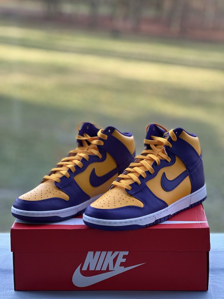 Buty Nike Dunk High Retro Court Purple/University Gold 44,5